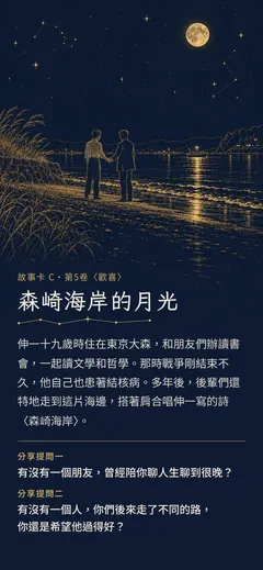 森崎海岸的月光